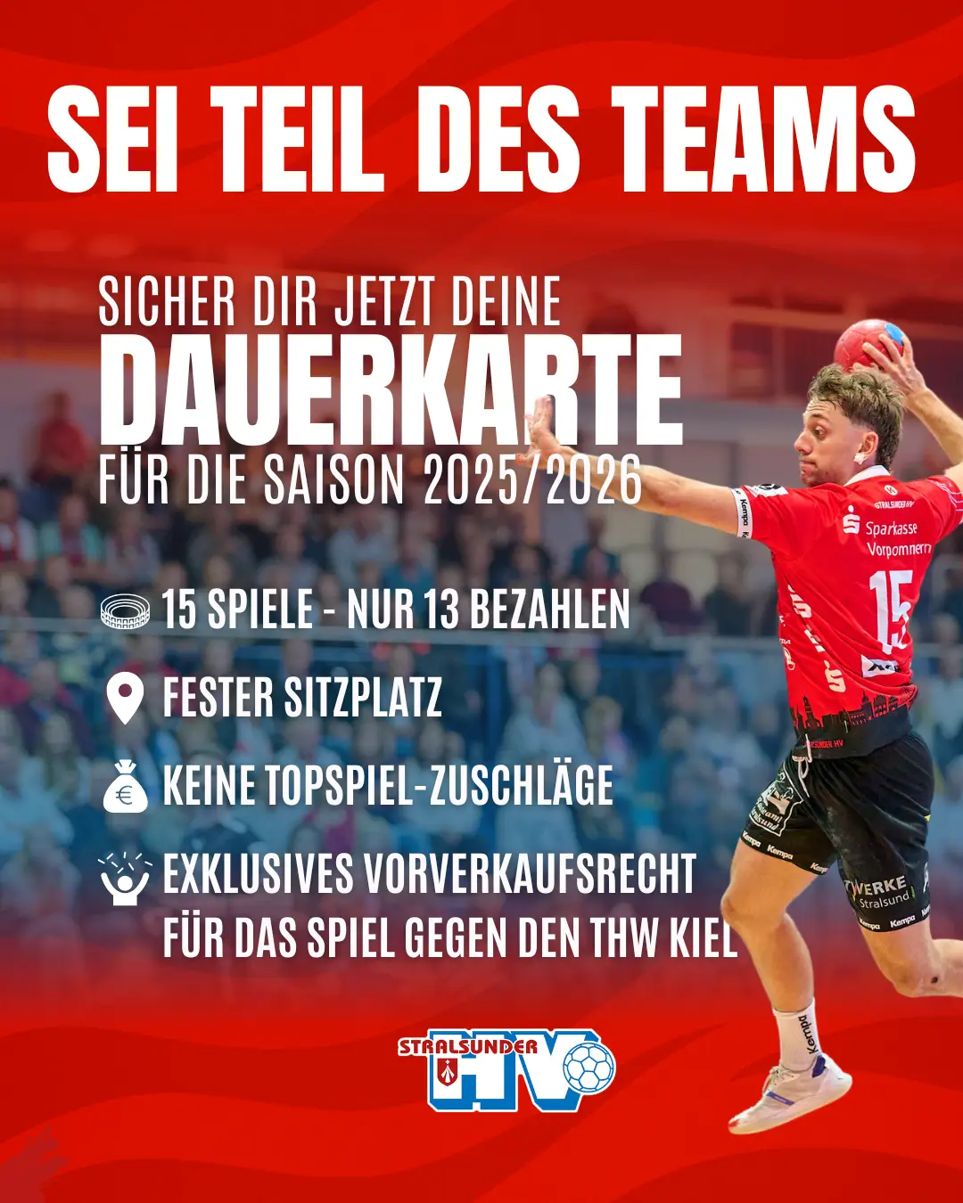 JETZT DAUERKARTE SICHERN – UND TEIL DES TEAMS WERDEN! 🔥