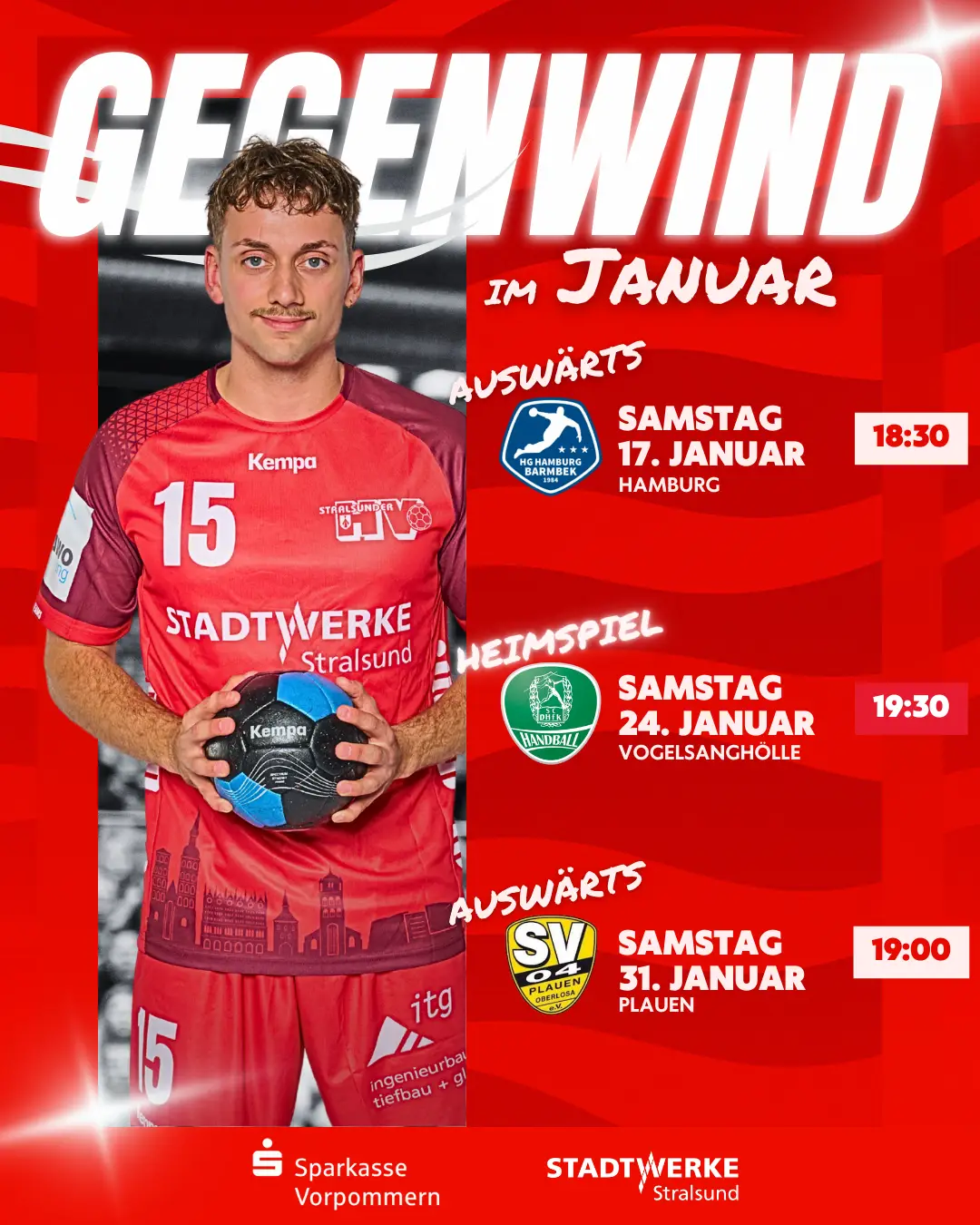 Gegenwind im Januar: Unser Fahrplan für den Start ins Jahr 2026 🤾♂️🔥