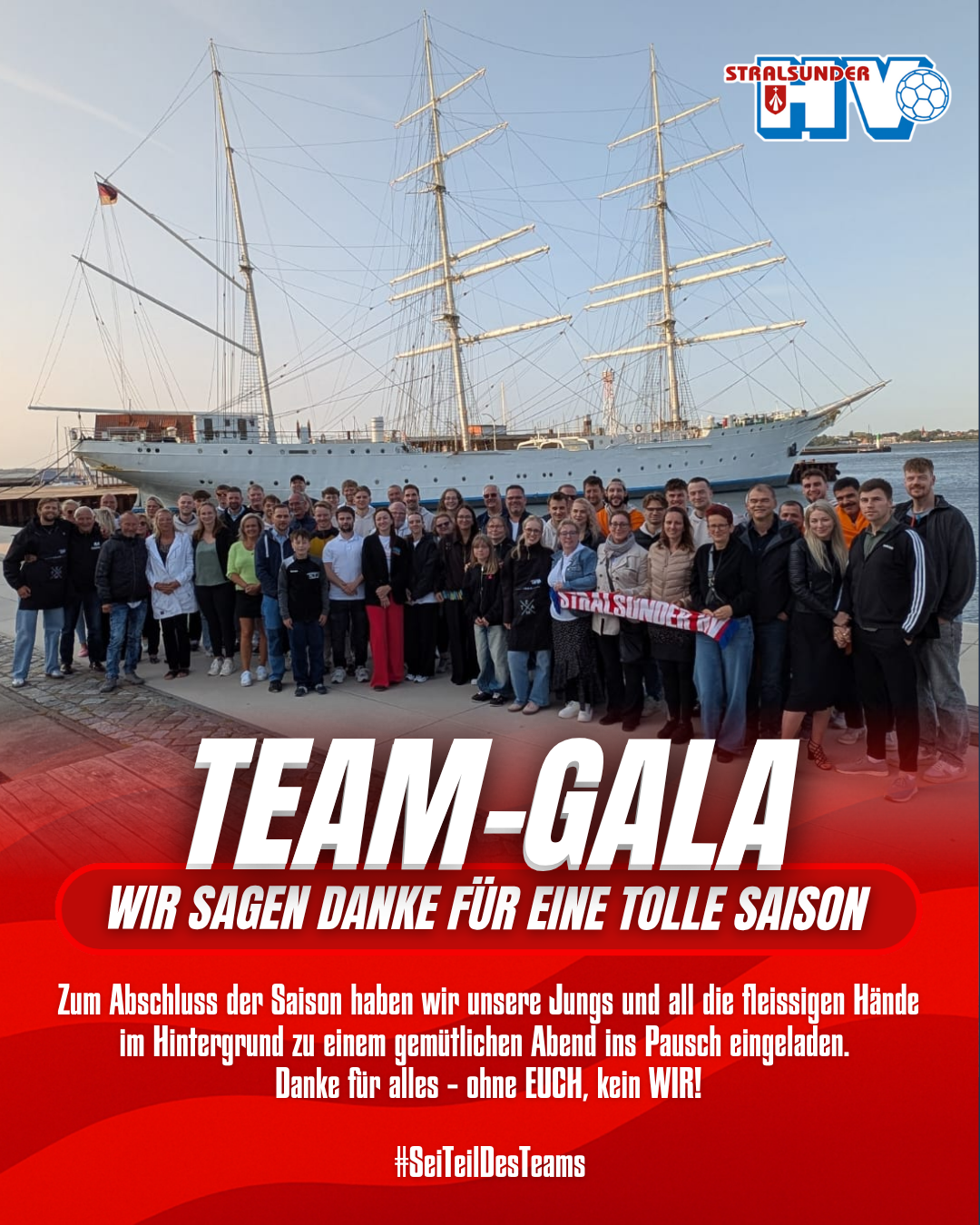 Team-Gala: Ohne EUCH kein WIR
