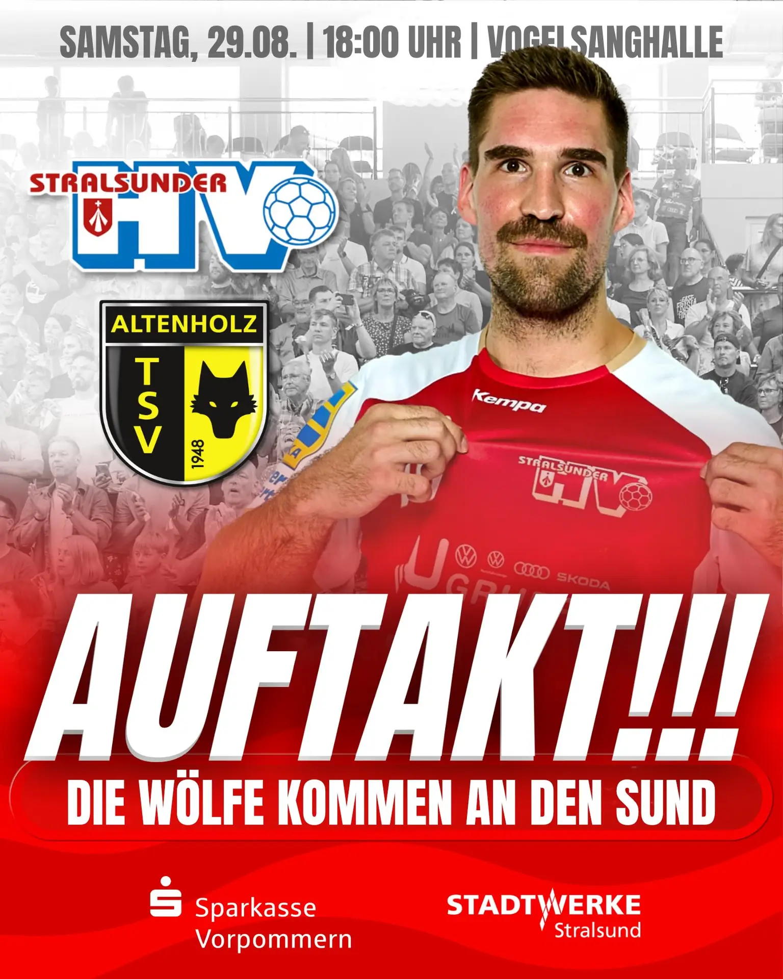 Saisonauftakt am Sund: SHV empfängt den TSV Altenholz