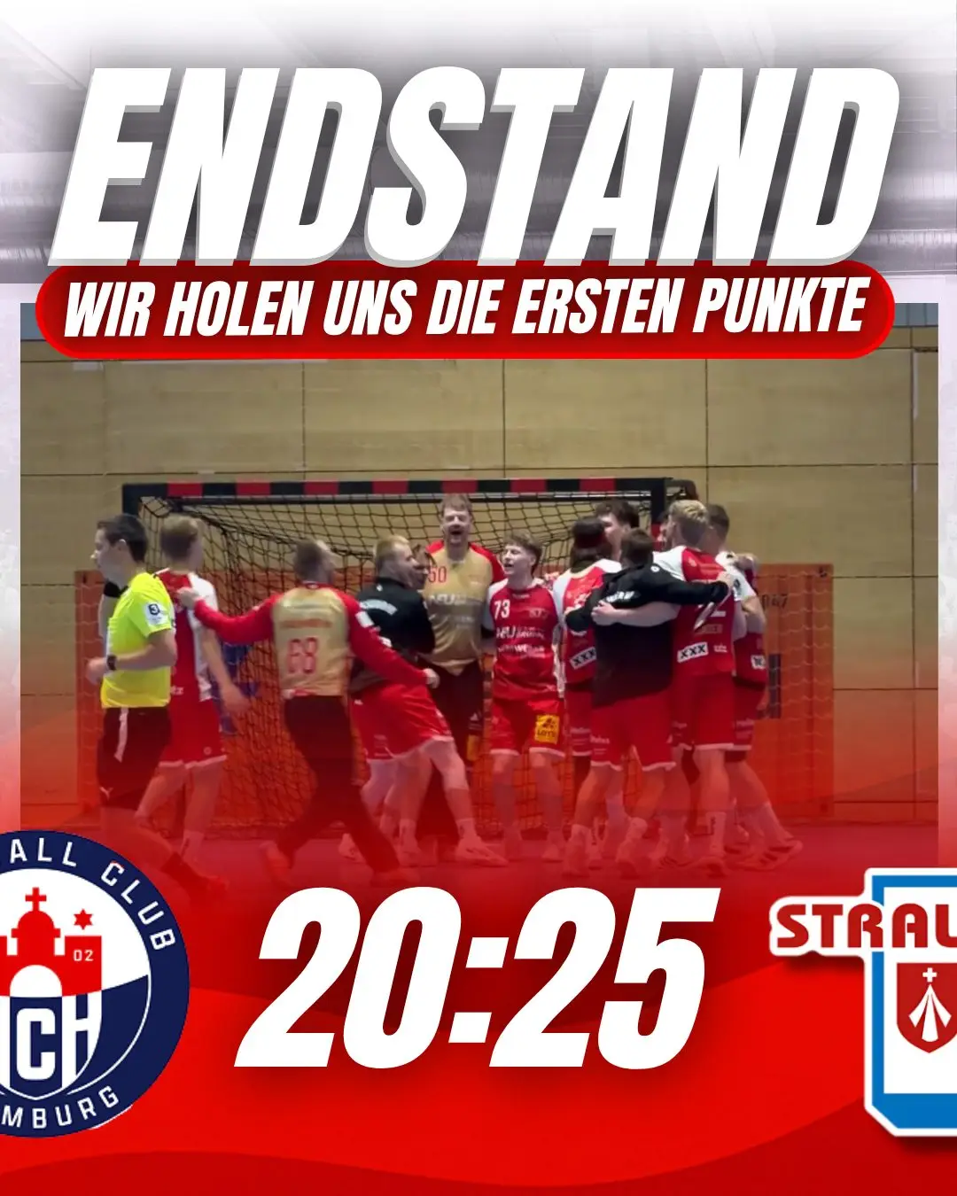 Erster Saisonsieg! SHV gewinnt beim Handball Club Hamburg II mit 25:20