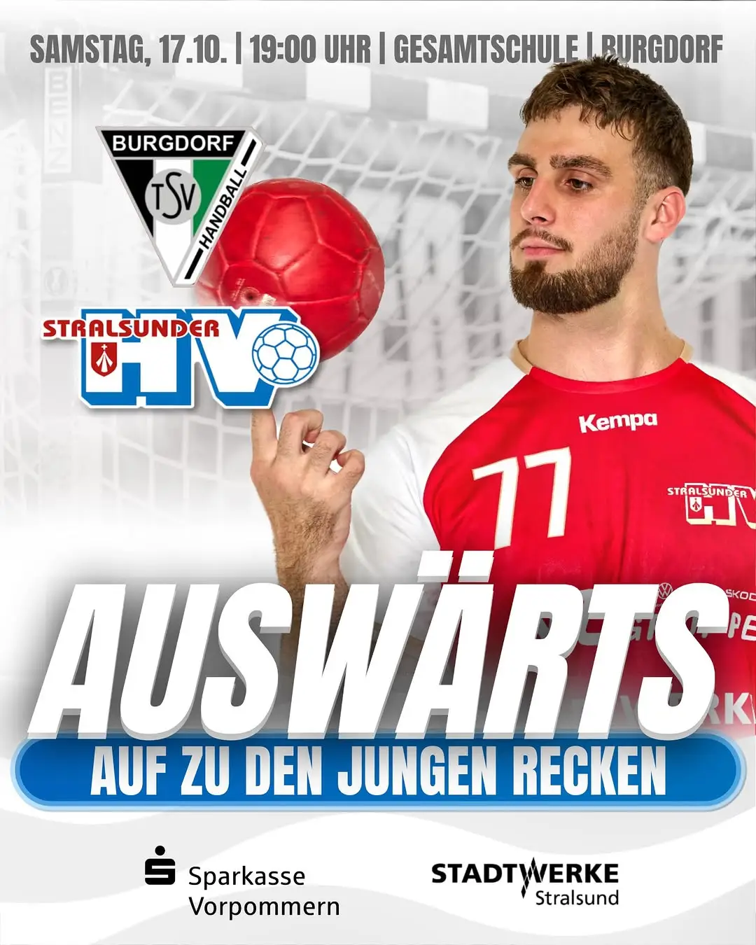 Auf zu den jungen Recken: SHV gastiert bei der TSV Burgdorf II